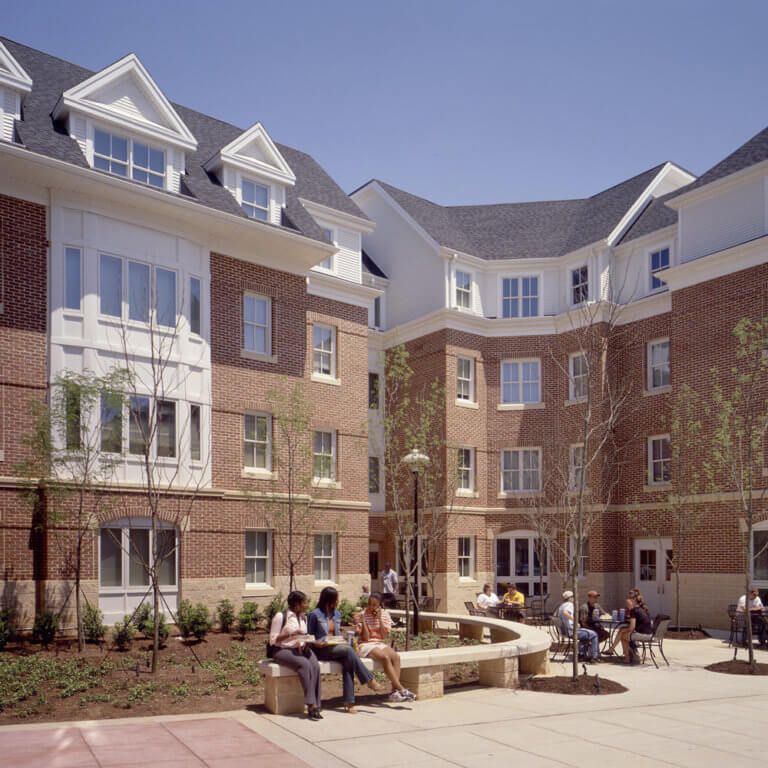 Winthrop University Courtyard at Winthrop Student Housing Keck & Wood Civil Engineers, Duluth