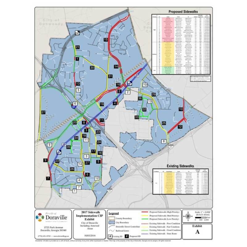 Doraville Roadway Asset Management - Keck & Wood Civil Engineers ...