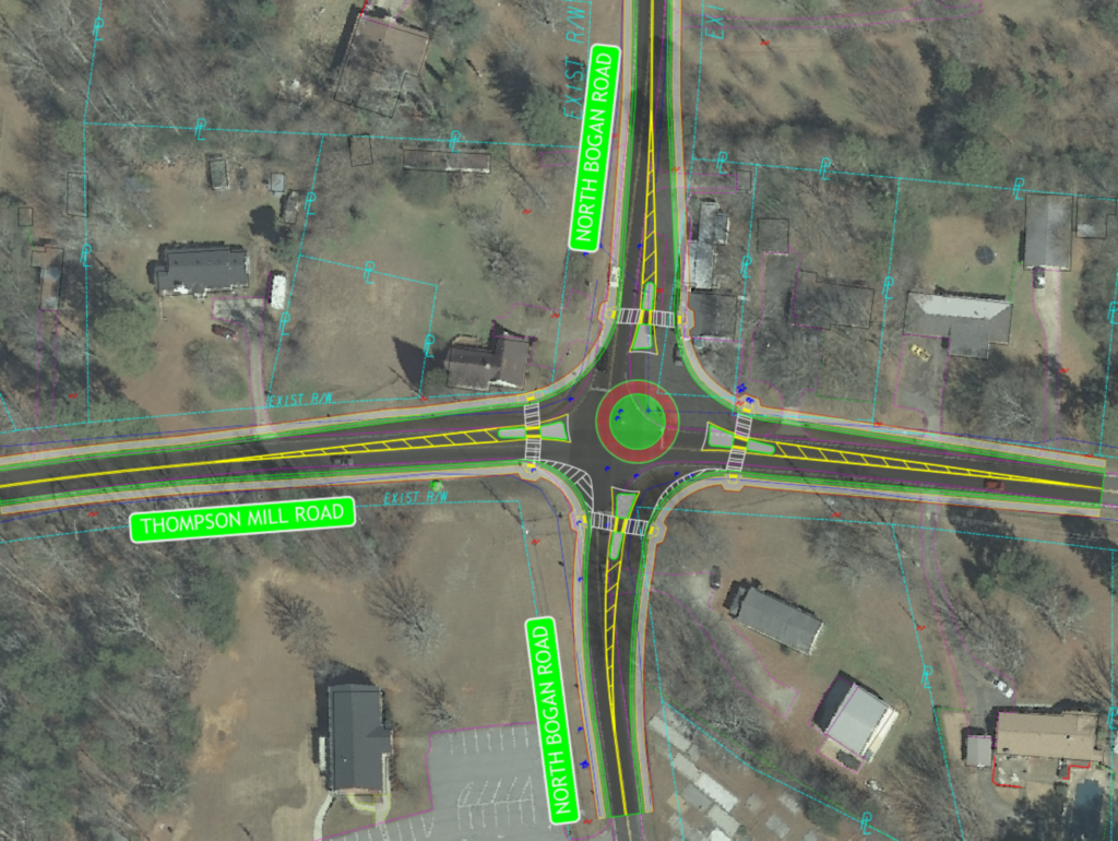 Gwinnett Co_Thompson Mill Rd Intersection Imp_1
