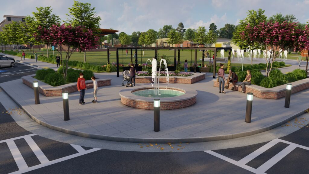 Monroe_Town Green Rendering_3