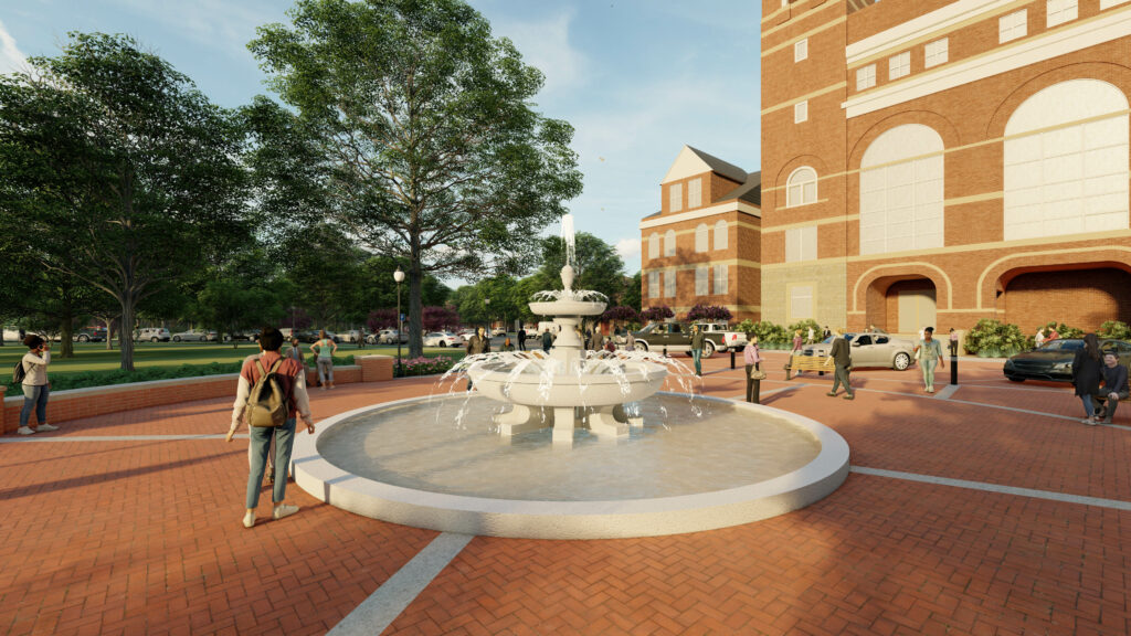 Winthrop_Campus Fountain Rendering_2