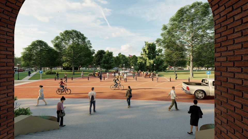 Winthrop_Campus Fountain Rendering_3