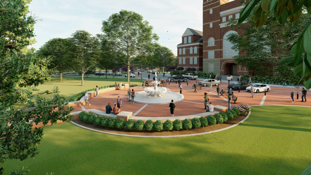 Winthrop_Campus Fountain Rendering_5