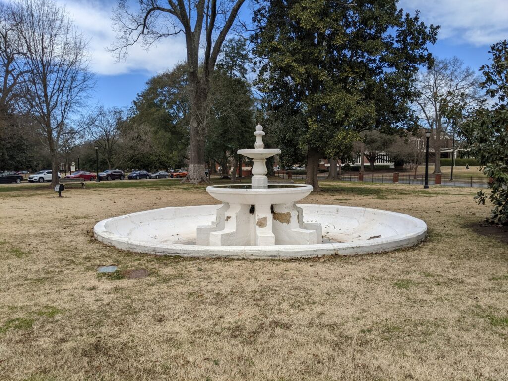 Winthrop_Campus Fountain construction_3