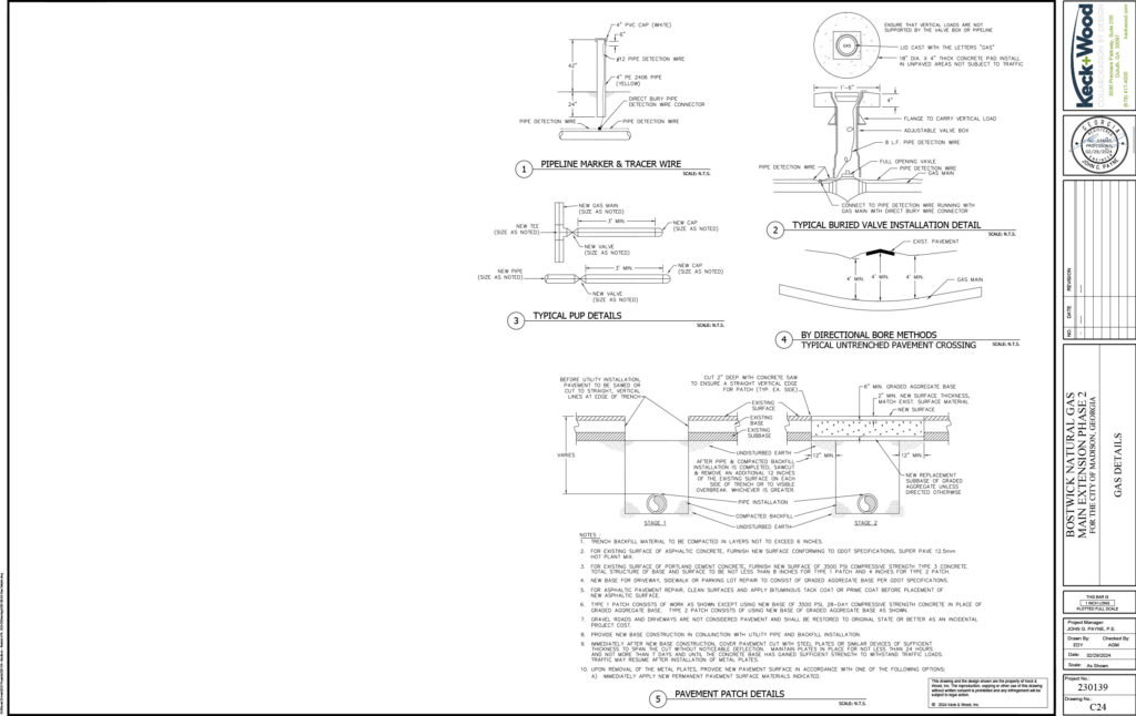 Final Plan Set_Bostwick Natural Gas Main Extension Phase 2-25