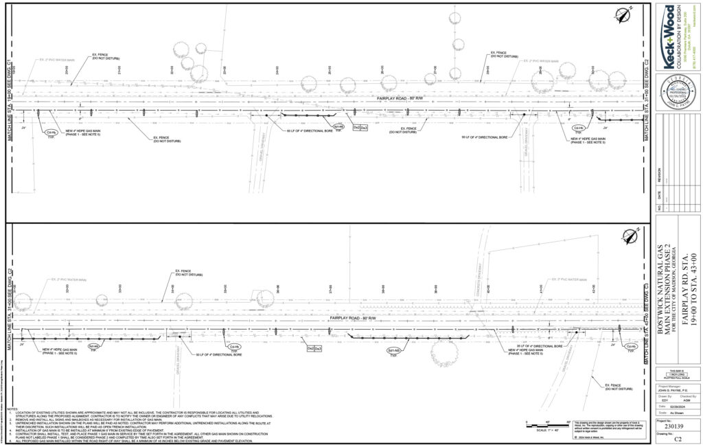Final Plan Set_Bostwick Natural Gas Main Extension Phase 2-3