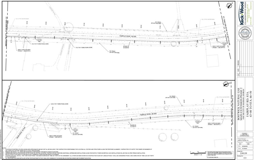 Final Plan Set_Bostwick Natural Gas Main Extension Phase 2-4