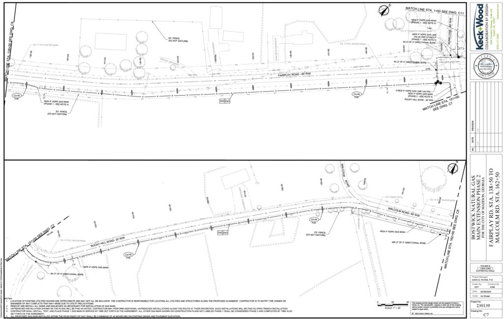 Final Plan Set_Bostwick Natural Gas Main Extension Phase 2-8