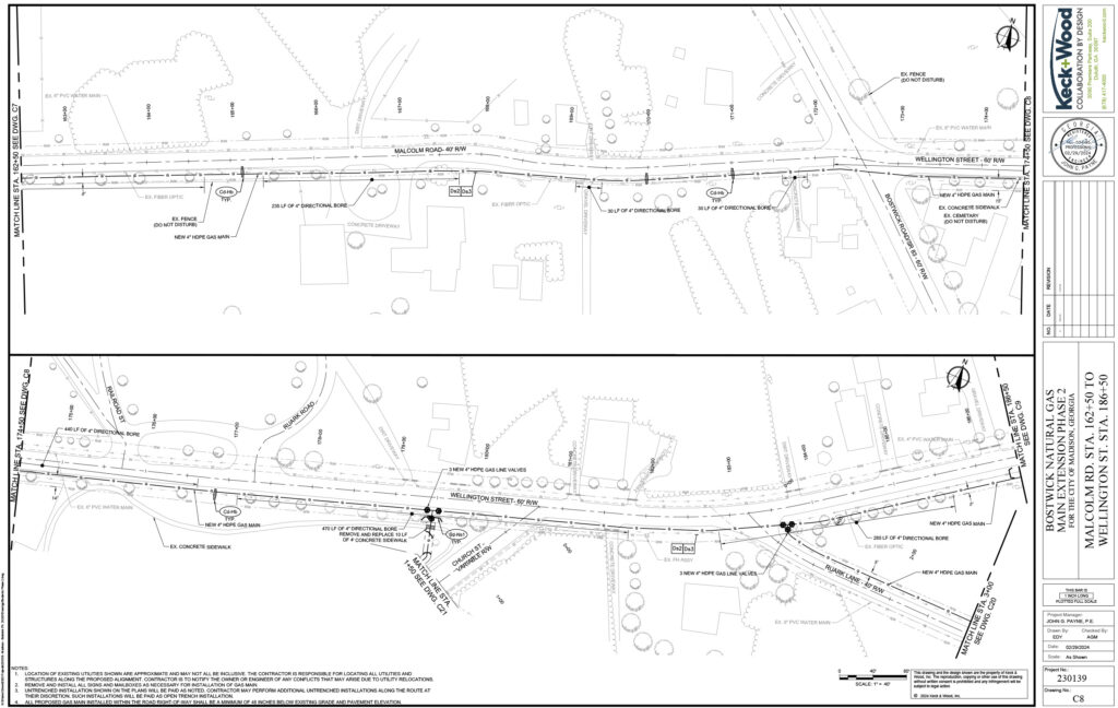 Final Plan Set_Bostwick Natural Gas Main Extension Phase 2-9